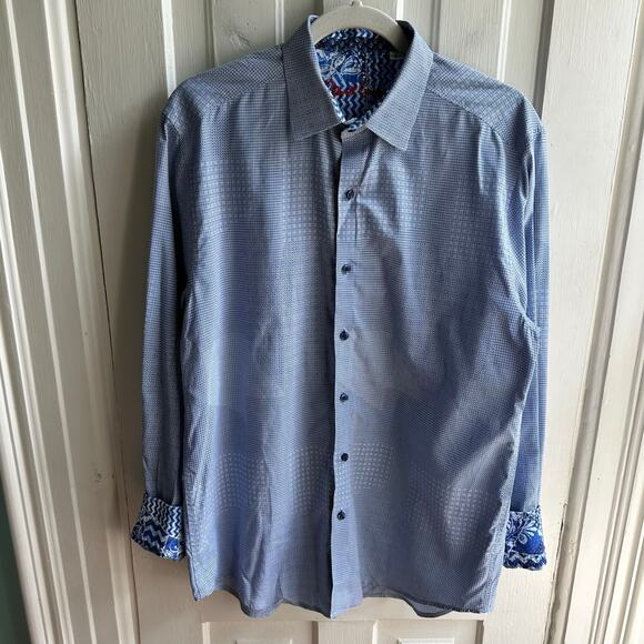 Robert Graham Flip Cuff Long Sleeve Button Down Shirt - Picture 2 of 10